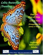 Celtic Butterflies Traveling, Duet for Flute and Harp P.O.D. cover